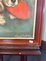 Mid Century Puppy Love by Louis Shabner Print - 4
