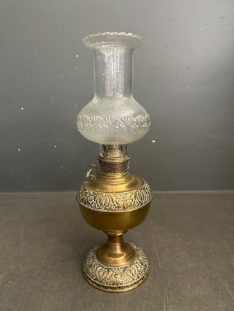Vintage Brass the New Juno Oil Lamp