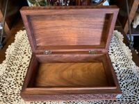 Carved wooden box - 2