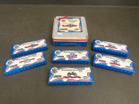 6x Great American Story Part 2 Limited Edition Collector Item Knives