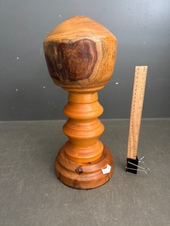 Turned Camphor Laurel Hat Stand