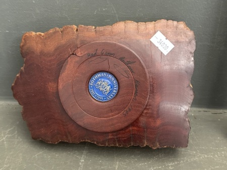 Rare Rothmans Wooden commemorative Ashtray - 1955 - 1995&nbsp;&nbsp;