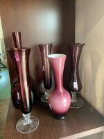 Purple glass collection - 2