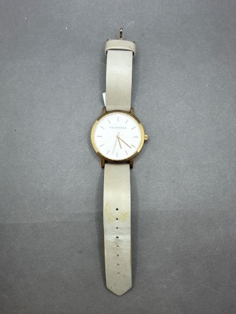 The Horse Stainless Steel and Genuine Leather Watch