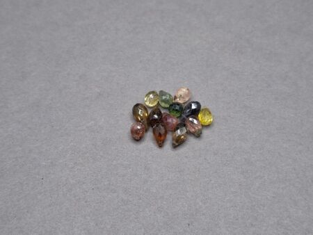 20 Carats Mixed Colours TOURMALINE Gemstone Beads