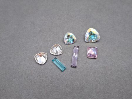 37 Carats MYSTIC TOPAZ Gemstones - diffusion treated to enhance vibrant colours