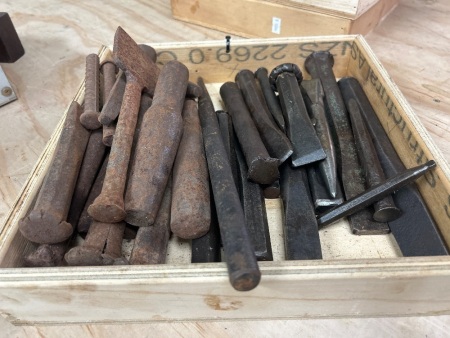 Assorted Cold Chisels and Punches