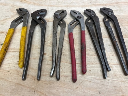 Assorted Adjustable Pliers