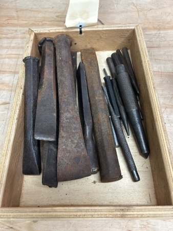 Assorted Cold Chisels and Punches