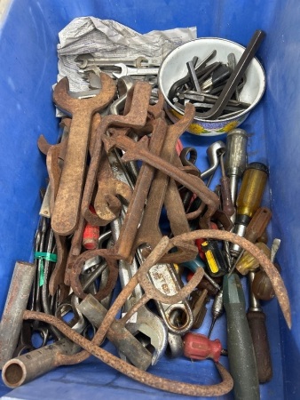 Lot of Various Tools inc Spanners, Alan Keys, Screwdrivers, Clamps etc.