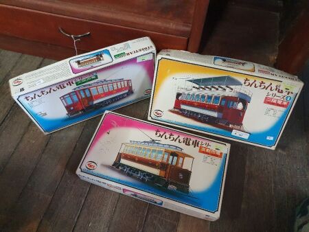 3 Model Tram Kits