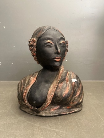 Ceramic Womans Bust