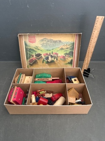 Vintage West German Schowanek House Building Kit