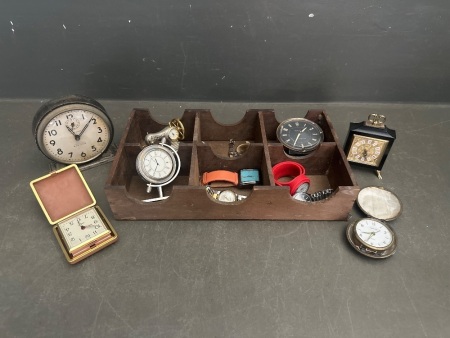Large Selection of Desk Clocks & Watches