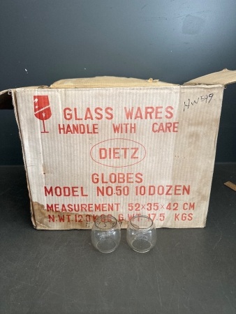 Approx. 74 Dietz Globes Model No.50