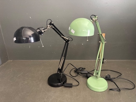 2x Desk Lamps