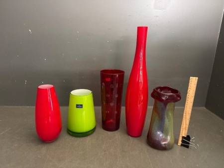 Assorted Art Glass