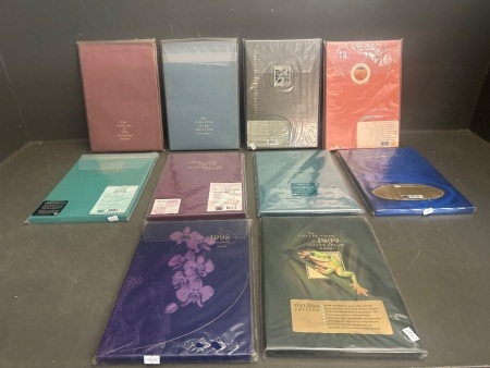 Large Australian Stamp Collection - Albums from 1990 to 1999