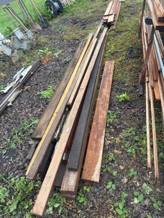 Assorted Lot of Hardwood Timber