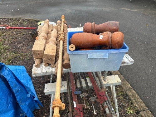 Assorted Turned Timbers