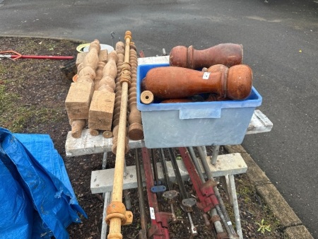 Assorted Turned Timbers