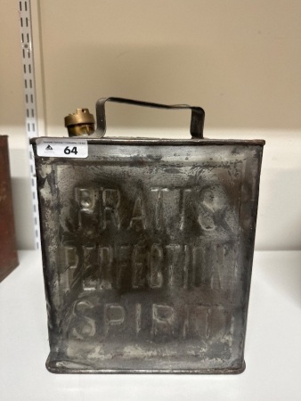 Pratts Perfection Spirit 2 Gallon De-Bossed Can