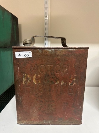 Motor Big Tree Spirit 2 Gallon De-Bossed Can