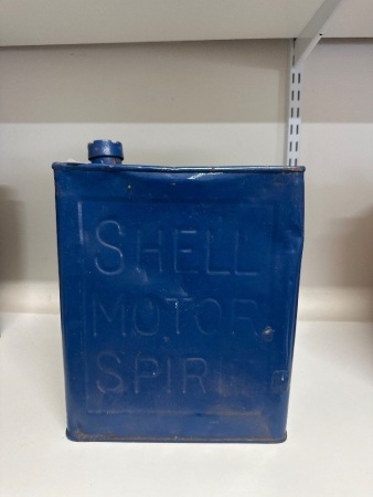 Shell Motor Spirit 2 Gallon De-Bossed Can