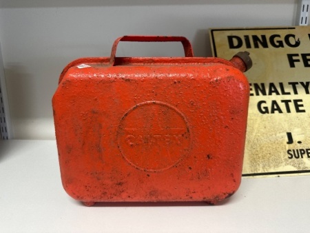 Caltex Fuel Container