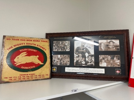 South Sydney Rabbitohs Memorabilia