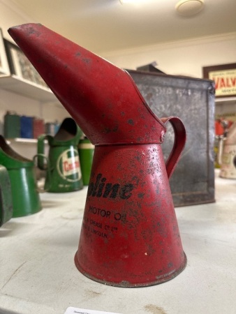 New Ovoline Motor Oil Pourer