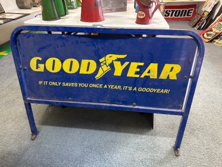 Good Year Double Sided Metal Sign - app 960 x 740