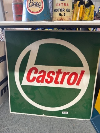 Metal Castrol Sign -app 660 x 670