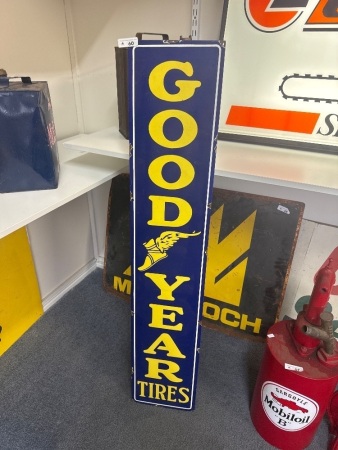 Good Year Enamel Sign - app 1220 x 240