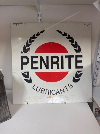 Penrite Lubricants Metal Sign - app 600 x 600