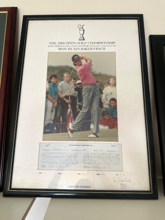 Ian Baker Finch Signed Photo 34/3000