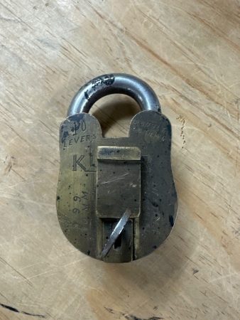 Double Locking Kumar Padlock with Key