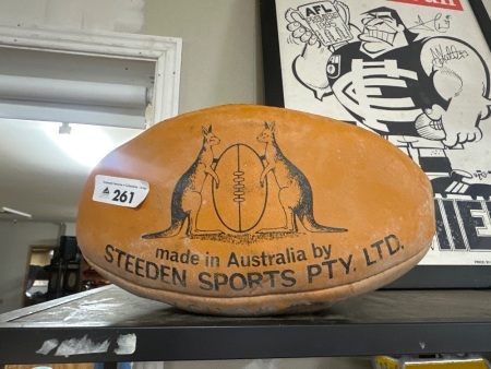 Steeden Leather Football