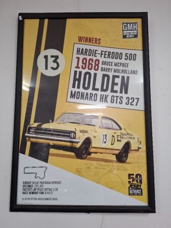 50 Years of Bathurst Framed Print