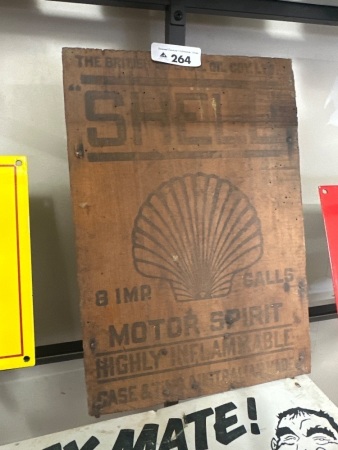 Timber Shell Motor Spirts Crate End