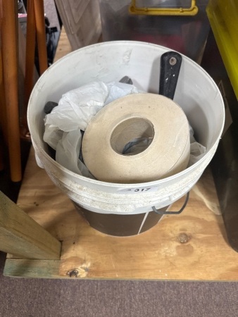 Bucket of Wall Plastering Kit