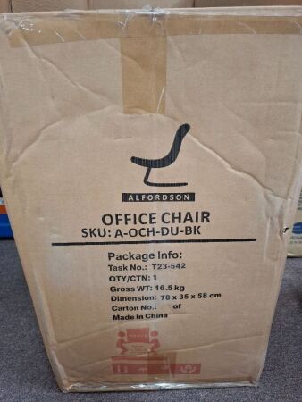 Alfordson Office Chair as new