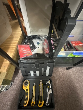 Workzone Titanium Chainsaw Attachment Kit and Box Cutters
