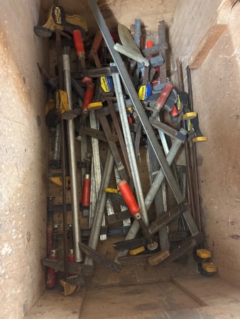 Large Mixed Lot of Clamps