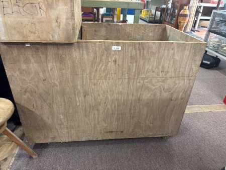 Storage Box on Caster - Ply Wood