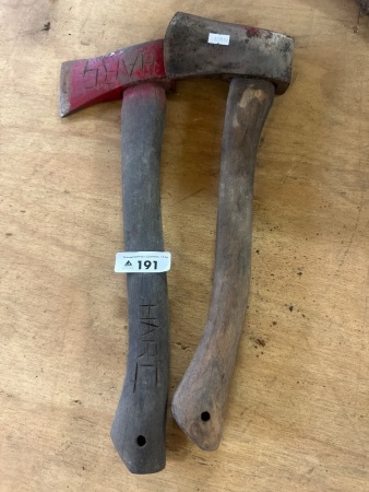 2 x Hatchets