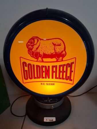 Golden Fleece Petrol Bowser Globe - Repo