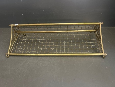 Brass NSW Railway Luggage Rack