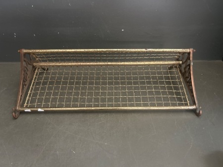 Brass NSW Railway Luggage Rack