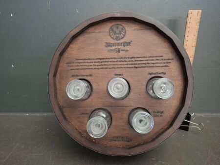Jagermeister 56 Selected Botanicals Barrel Spice Rack